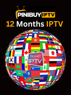 12 MONTHS IPTV - Pinibuy IPTV