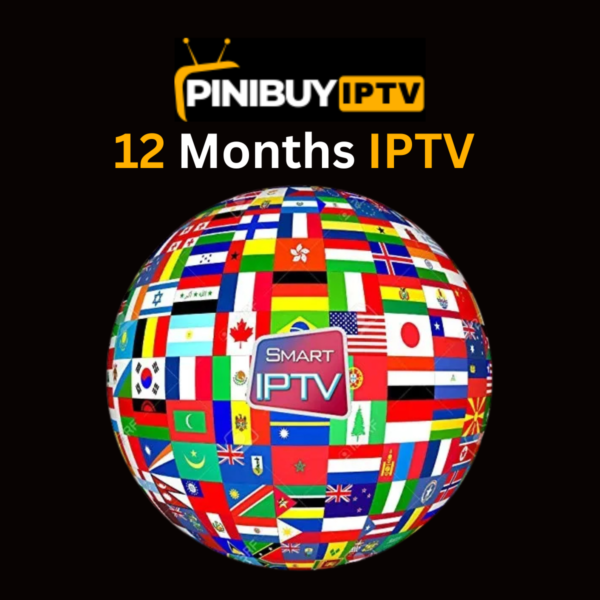 12 MONTHS IPTV - Pinibuy IPTV