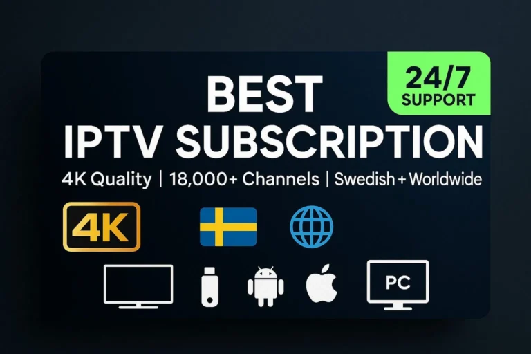 Nordisk IPTV Ultimate Streaming Experience for Nordic Fans